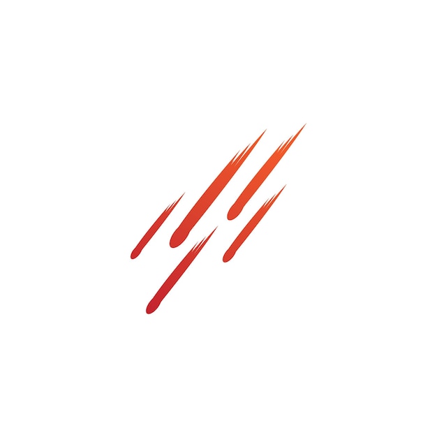 Projekt Szablonu Wektor Logo Meteor