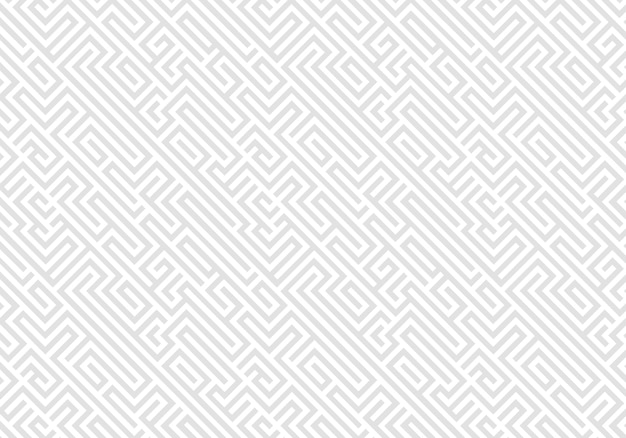 Projekt tapety z subtelnym geometrycznym labiryntem bezszwowym wzorem