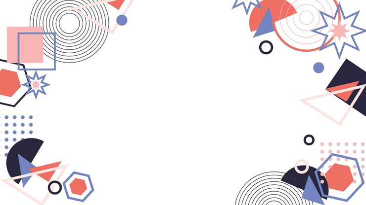 Wektor projekt tekstury tła wektorowego projekt płaski abstrakcyjne tło z kolorowymi kształtami