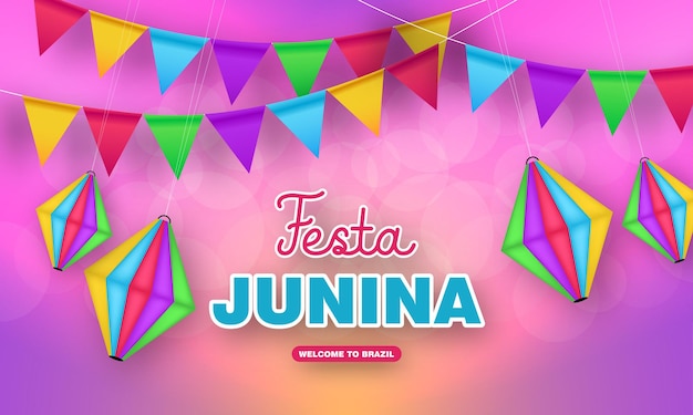 Projekt Transparentu Uroczystości Festa Junina