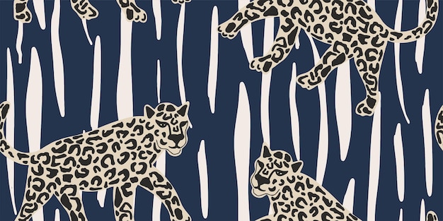 Projekt ulotki leopardowej i paskowej