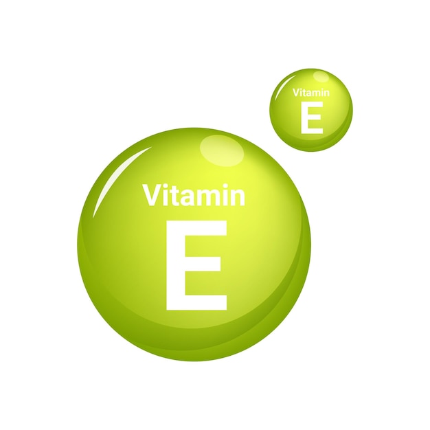 Plik wektorowy projekt vlogo witaminy e