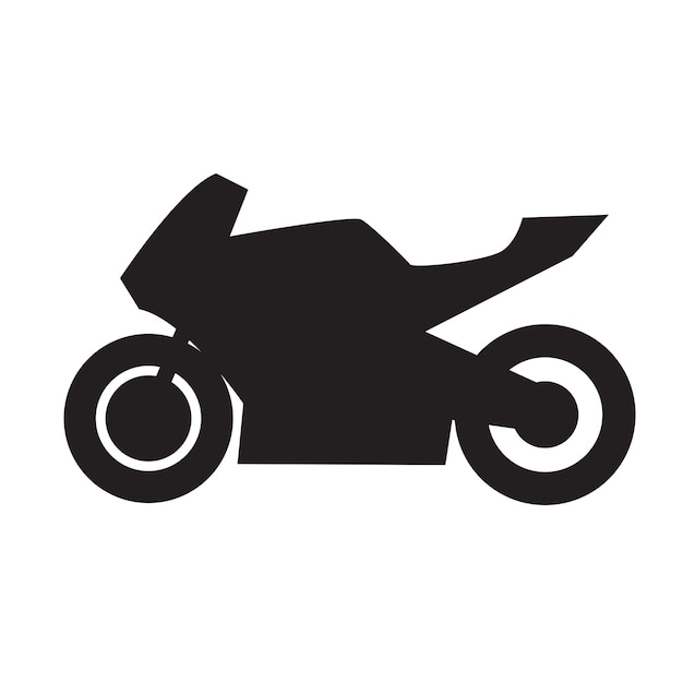 Projekt Wektor Ikona Motocykla