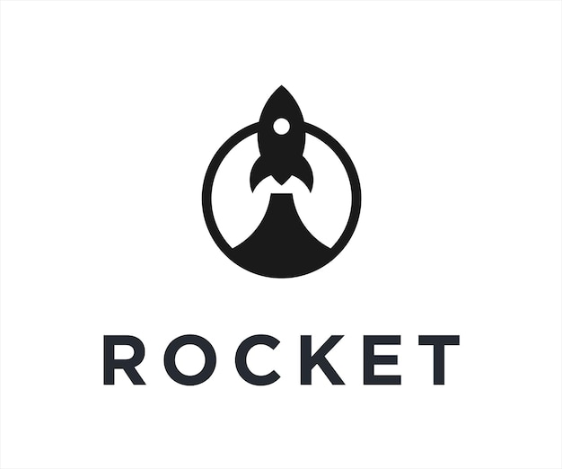 Plik wektorowy projekt wektor logo ikona startu rakiety