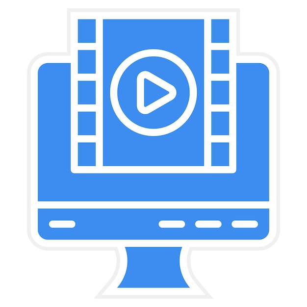 Projekt wektorowy ChapterEpisode Icon Style