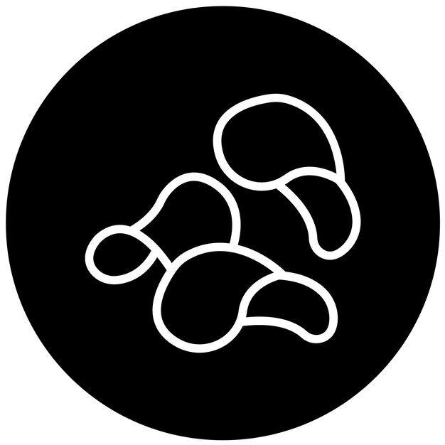 Projekt wektorowy Crispy Crunch Icon Style