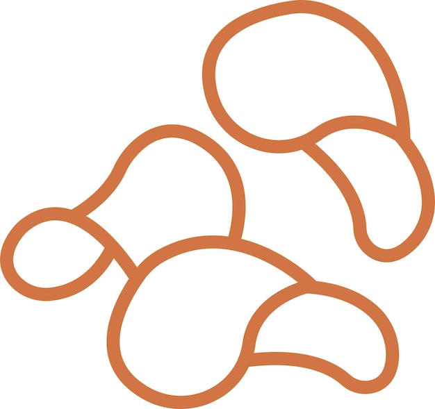 Projekt wektorowy Crispy Crunch Icon Style