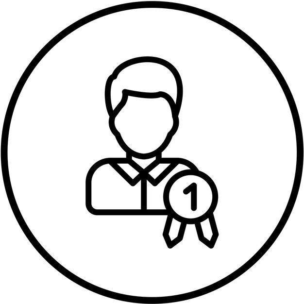 Projekt wektorowy CustomerFirst Icon Style