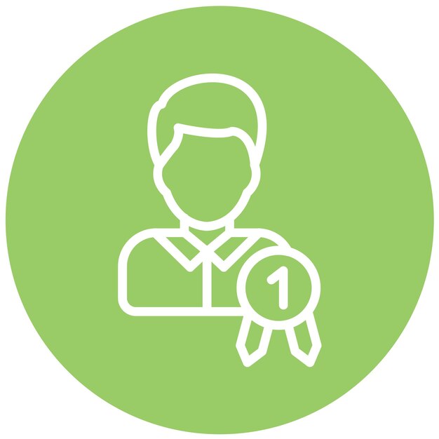 Projekt wektorowy CustomerFirst Icon Style