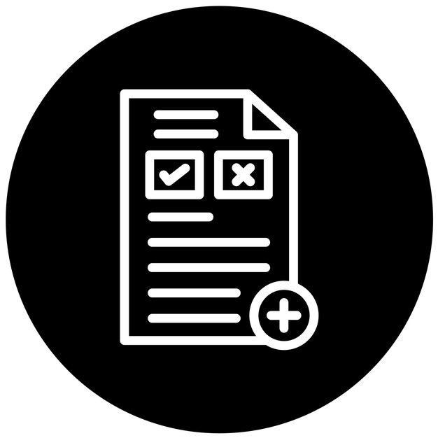 Projekt wektorowy Dodaj styl ikony reguły