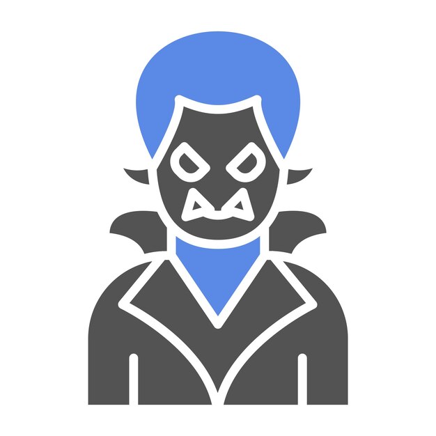 Projekt wektorowy Dracula Icon Style