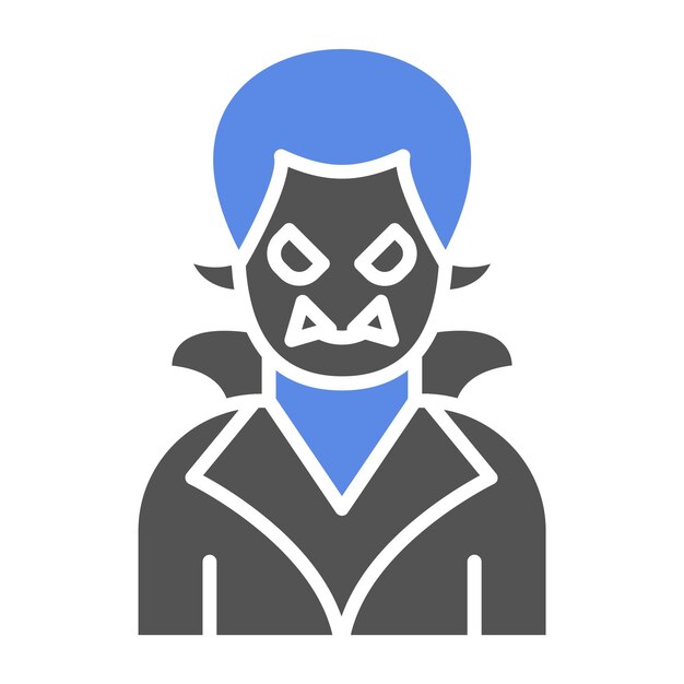 Plik wektorowy projekt wektorowy dracula icon style