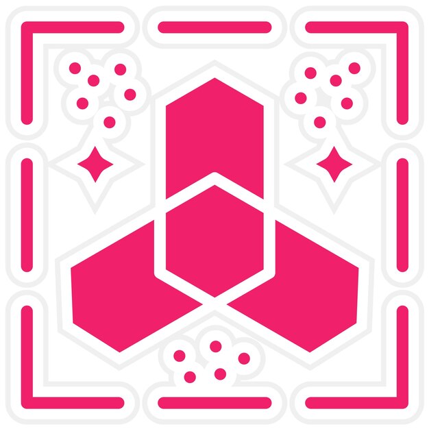 Projekt wektorowy Dynamiczny styl ikony Dynamo