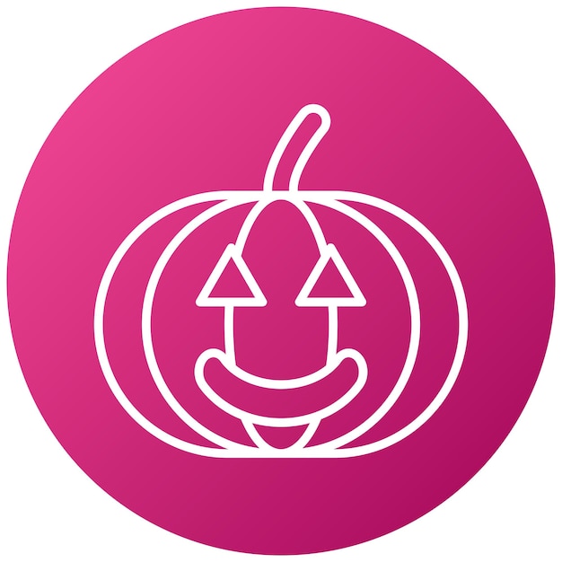 Projekt wektorowy JackOLantern Icon Style