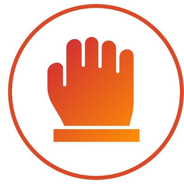 Projekt wektorowy kursor Grab Icon Style
