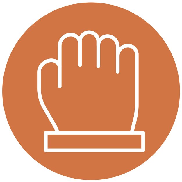 Projekt wektorowy kursor Grab Icon Style