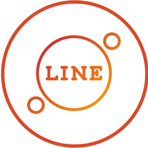 Projekt wektorowy LineIn Icon Style