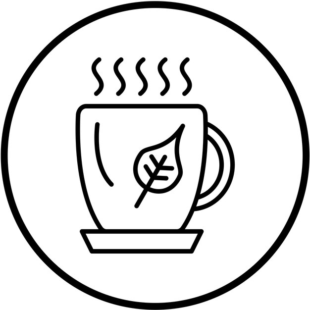 Projekt wektorowy Matcha Icon Style