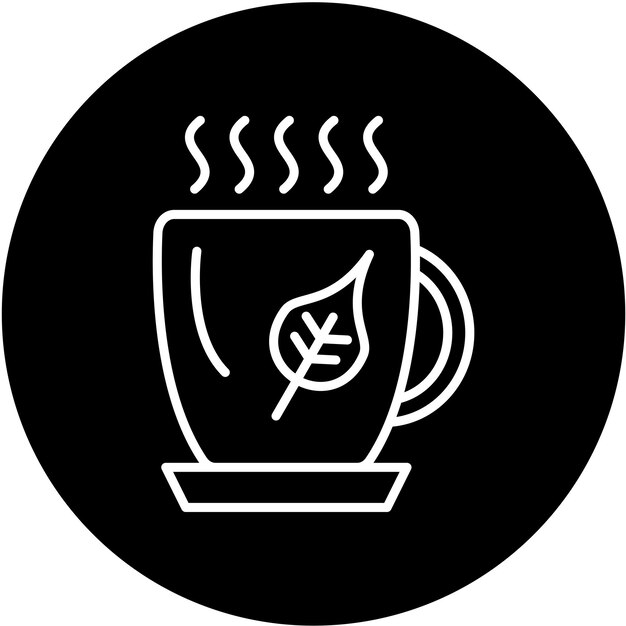 Projekt wektorowy Matcha Icon Style