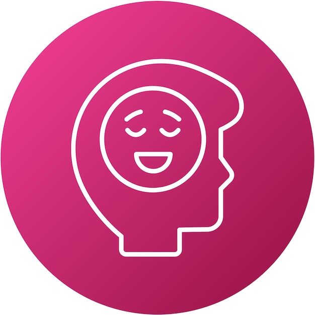Projekt wektorowy Relieve Icon Style