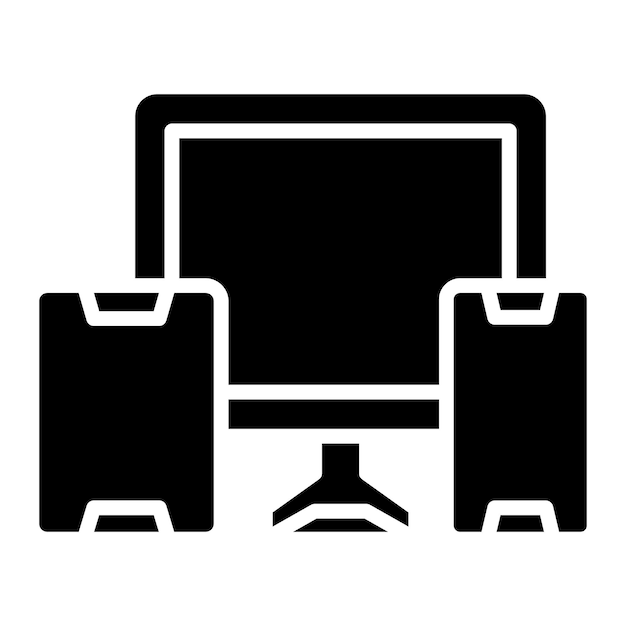 Projekt wektorowy Responsive Design Icon Style