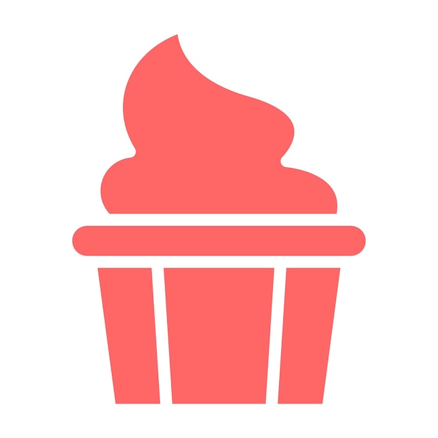 Projekt wektorowy Soft Serve Icon Style