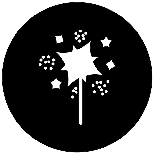 Projekt wektorowy Sparkling Icon Style