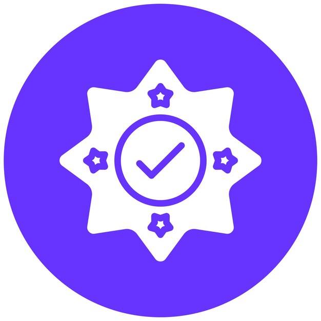 Projekt wektorowy True Seal Icon Style