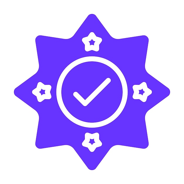 Projekt wektorowy True Seal Icon Style