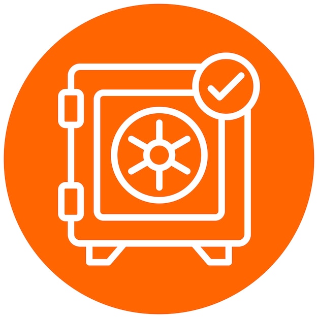 Projekt wektorowy True Vault Icon Style