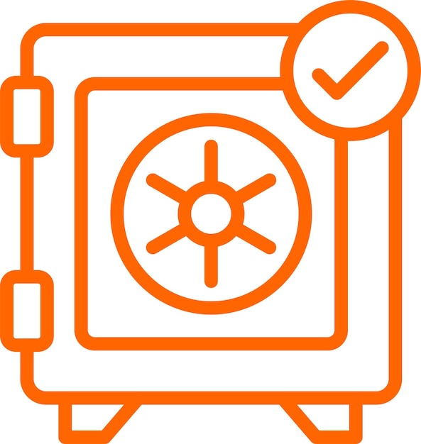 Projekt wektorowy True Vault Icon Style
