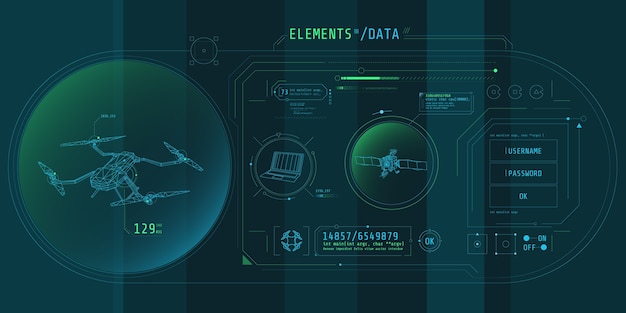 Projekt Wirtualnego Interfejsu Programu Ochrony Dronów.