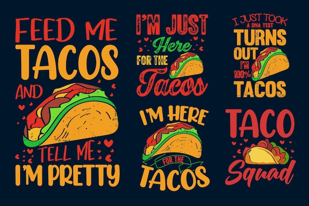 Projektowanie Cytatów Typografii Tacos