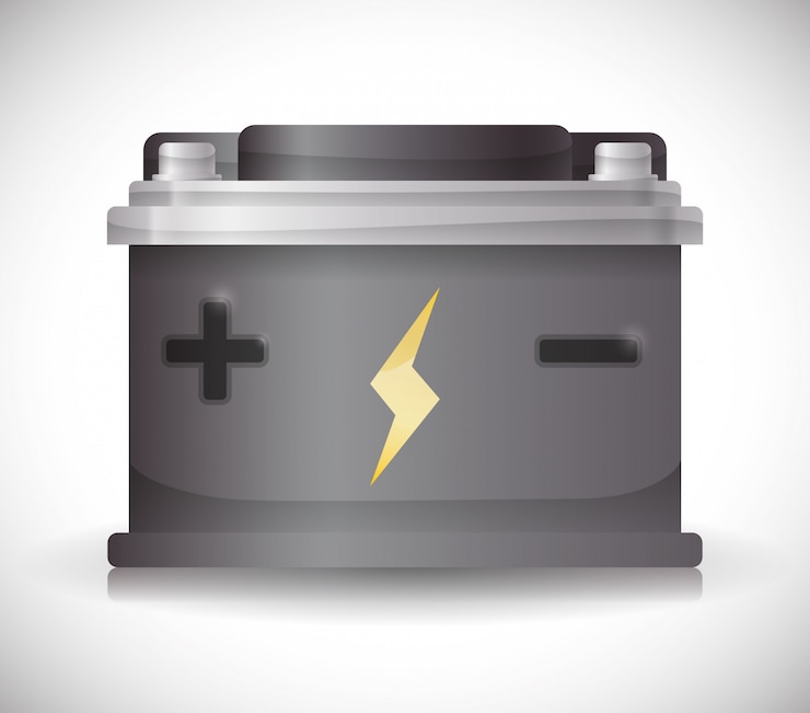 Wektor projektowanie energii baterii.