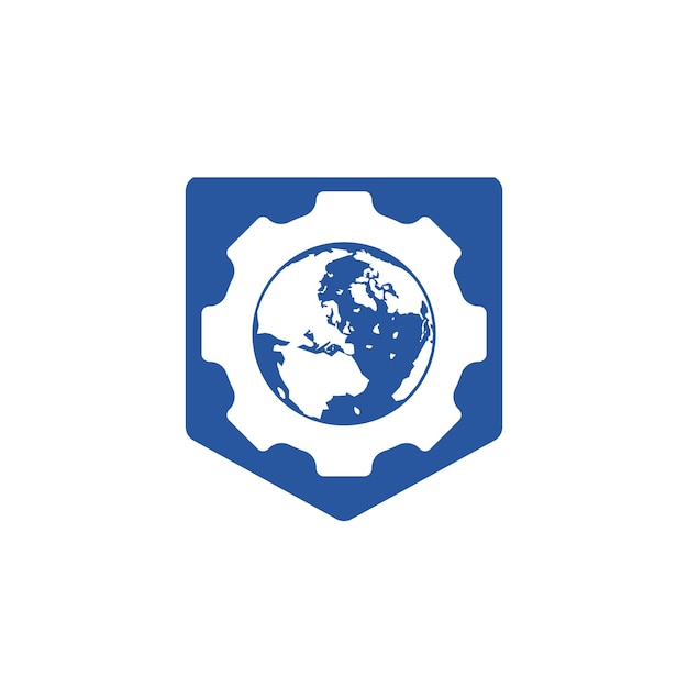 Projektowanie globalnego logo wektora sprzętu