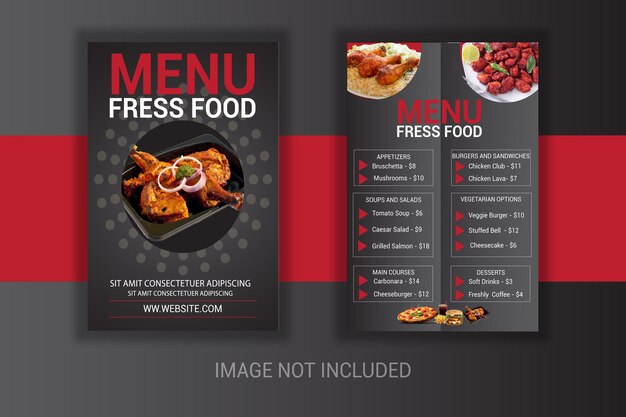 Projektowanie korporacyjnego menu spożywczego