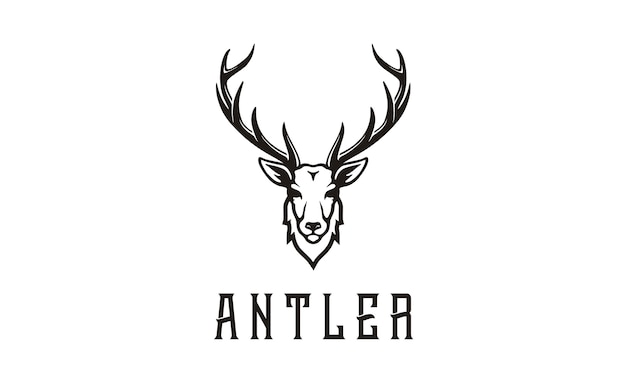 Projektowanie Logo Antler / Hunting