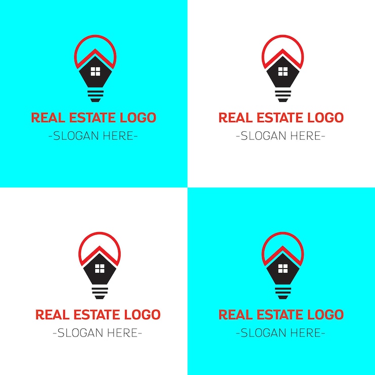 Wektor projektowanie logo budynku projektowanie logo domu projektowanie logo domu projektowanie logo