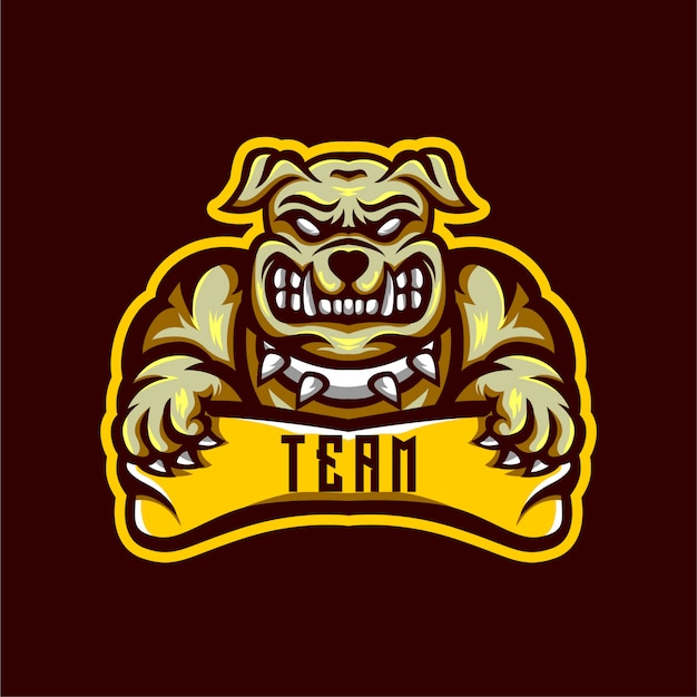 Projektowanie Logo Bulldog Esports