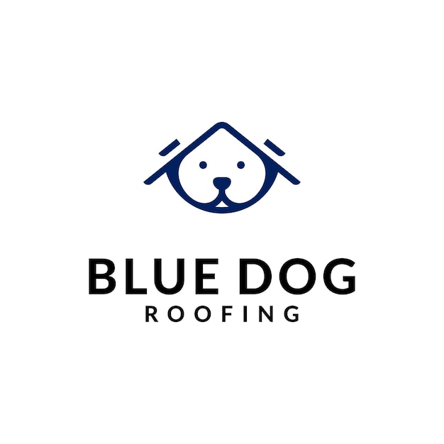 Projektowanie Logo Dachowego Psa Dla Zwierząt Domowych