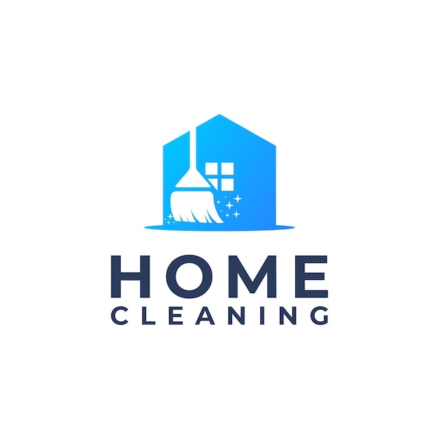 Projektowanie Logo Dla Domu I Czystej Usługi
