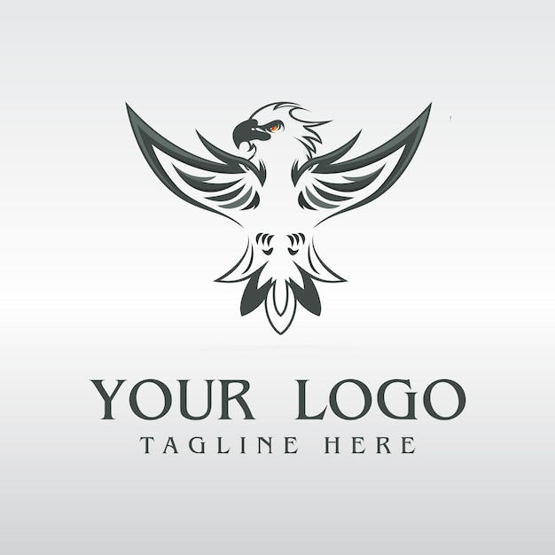 Plik wektorowy projektowanie logo eagle