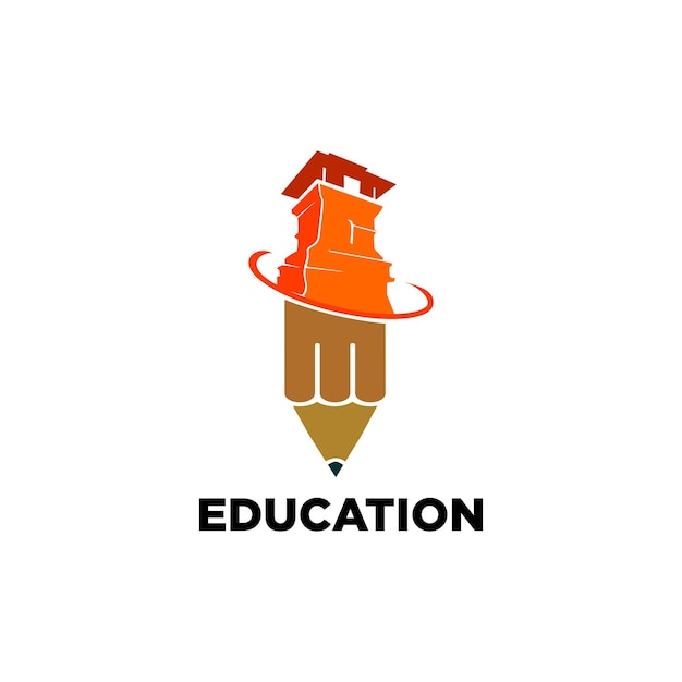 Plik wektorowy projektowanie logo edukacji