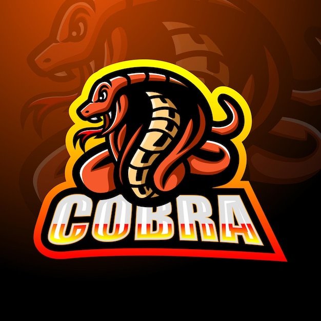 Projektowanie Logo Esport Maskotki Cobra