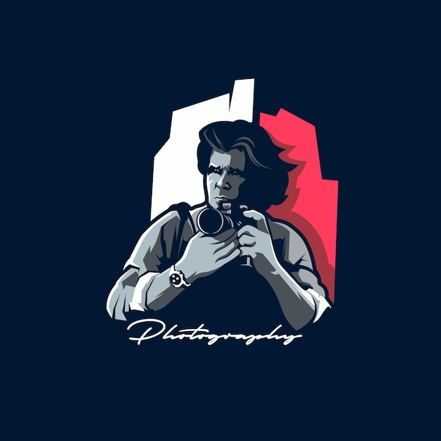 projektowanie logo fotografii dla szablonu
