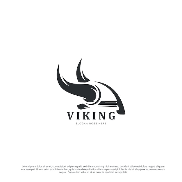 Projektowanie Logo Hełmu Wikingów