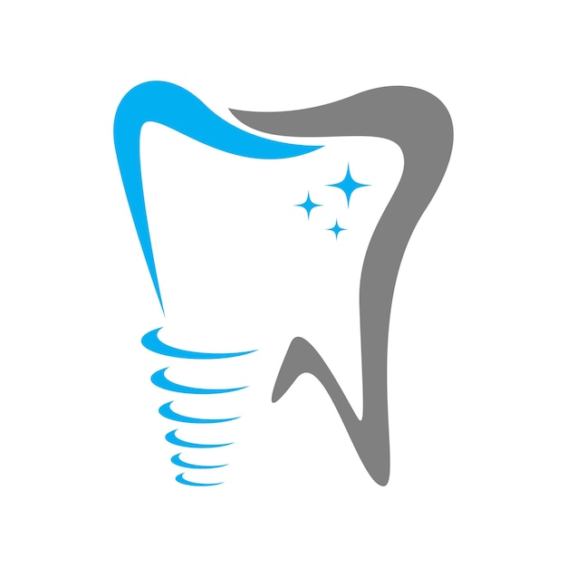 Projektowanie logo ikony dentystycznej