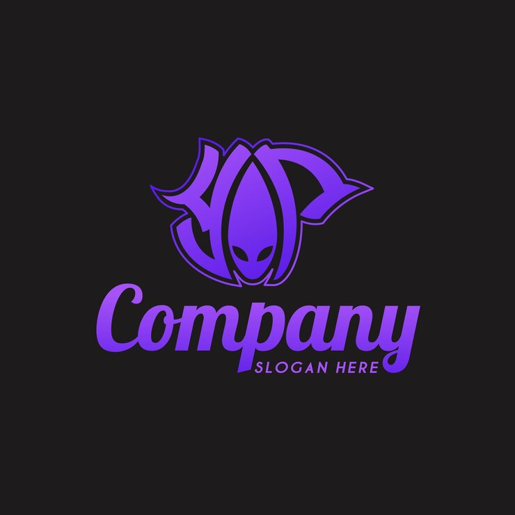 Wektor projektowanie logo litery yp