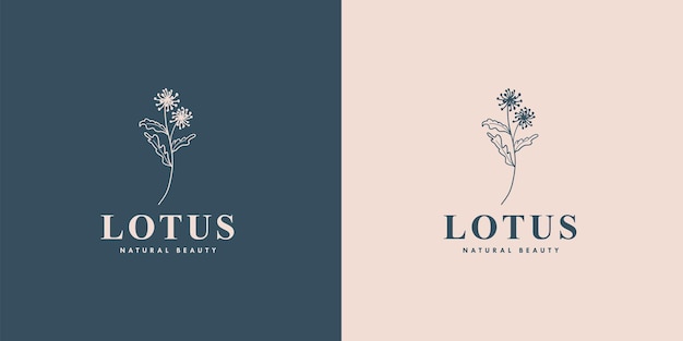 Projektowanie logo Lotus Flower