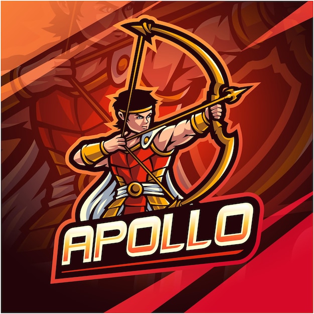 Projektowanie Logo Maskotki Esport Apolo